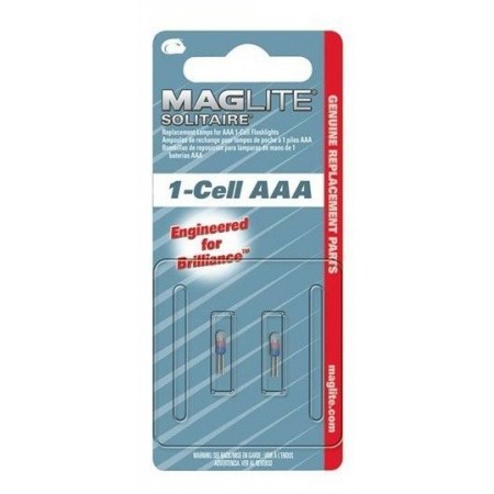 Maglite - Blister de 2 bombillas para Solitaire