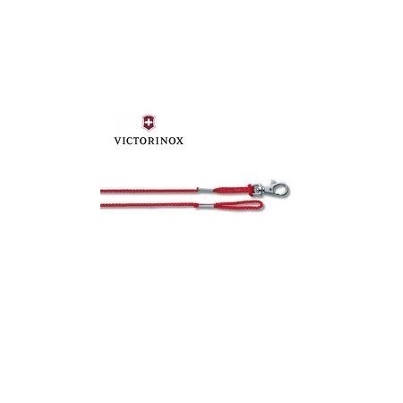 Victorinox - Cordón rojo de 50 cm con mosquetón