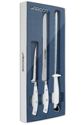 Arcos - Set jamonero Riviera Blanc