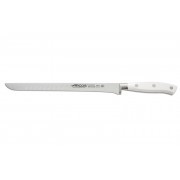 Arcos Riviera blanc - Cuchillo para jamón alveolado de 25 cm