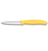 Victorinox - Cuchillo Swiss Classic dentado de 8 cm, amarillo