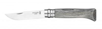 Opinel - Navaja nº 8 Abedul laminado gris 002389