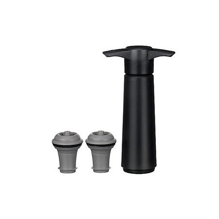 Vacuvin - Bomba de vacío para vino con 2 tapones