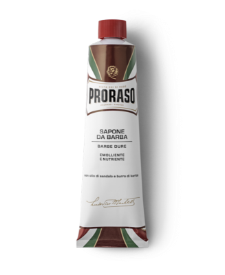 Proraso - Crema de afeitar para barba dura de 150 ml