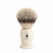 Mühle Classic - Brocha Silvertip Fibre en resina negra