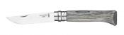 Opinel - Navaja nº 8 Abedul laminado gris 002389