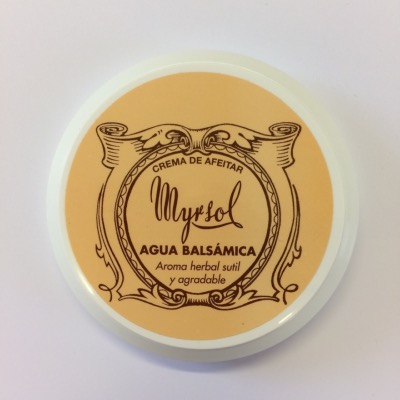 Myrsol - Crema de afeitar agua balsámica 150 gr.