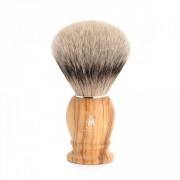 Mühle Classic - Brocha Silvertip Fibre en resina negra
