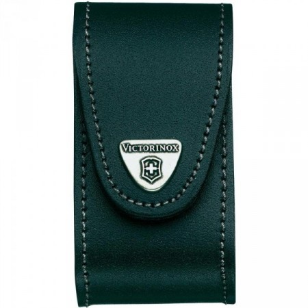 Victorinox - Funda de piel negra para navajas de 5-8 capas