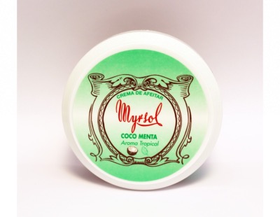 Myrsol - Crema de afeitar Coco-Menta