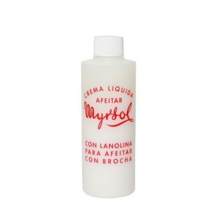 Myrsol - Crema líquida de afeitar con lanolina de 200 ml