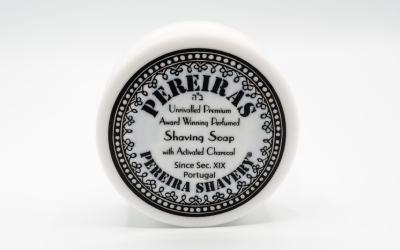 Pereira - Crema de afeitar con carbón activo de 100 g