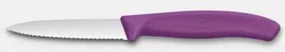 Victorinox - Cuchillo Swiss Classic dentado de 8 cm, lila