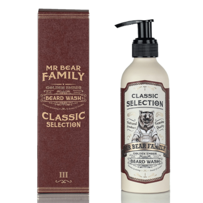 Mr Bear Family - Champú para barba Golden Ember 200 ml
