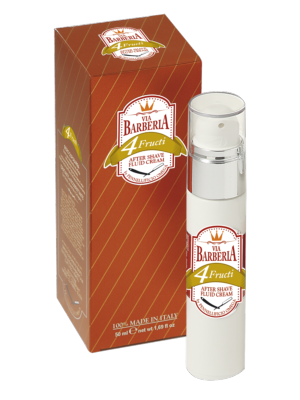 Omega - Crema fluida aftershave Via Barberia Fructi de 50 ml