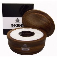 Kent - Bol de madera con jabón de afeitar Kent 