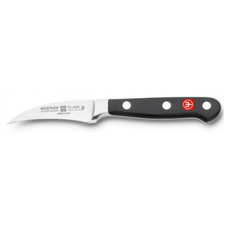 Wüsthof Classic - Cuchillo pelador de hoja curva de 7 cm