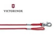 Victorinox - Cordón rojo de 50 cm con mosquetón