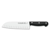 3 Claveles - Cuchillo Santoku alveolado