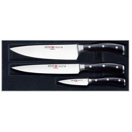 Wüsthof Classic Ikon - Juego de 3 cuchillos