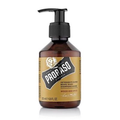 Proraso - Champú para barba Wood and Spice de 200 ml