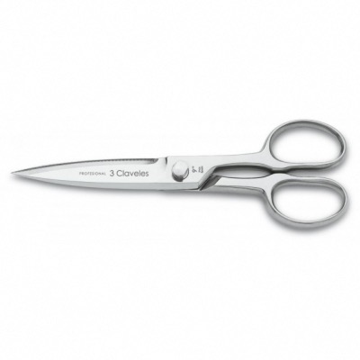 3 Claveles - Tijera de cocina Suprema inoxidable de 9"