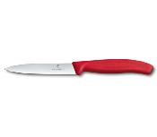 Victorinox - Cuchillo Swiss Classic de 10 cm, rojo