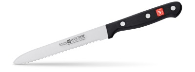 Wüsthof Gourmet - Cuchillo para tomate, embutidos y pan